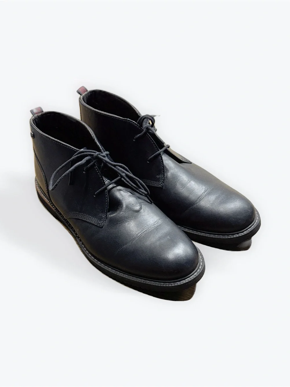 Timberland Black Leather Chukka Boots